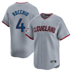 Kooe C.Guardians #4 Brayan Rocchio Player Gray Road Limited Home Game Stitched Jerseys