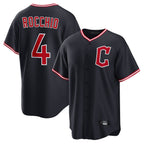 Kooe C.Guardians #4 Brayan Rocchio Player Navy Home Game Stitched Jerseys