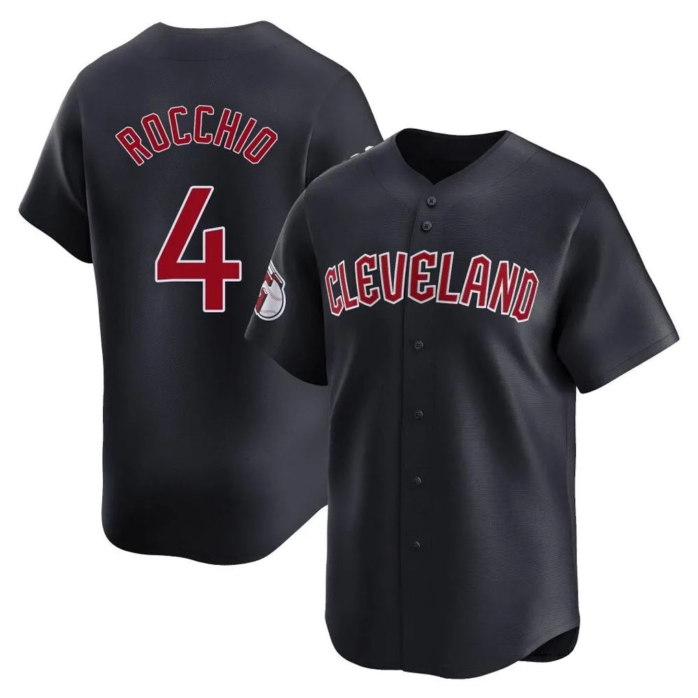Kooe C.Guardians #4 Brayan Rocchio Player Navy Limited Home Game Stitched Jerseys