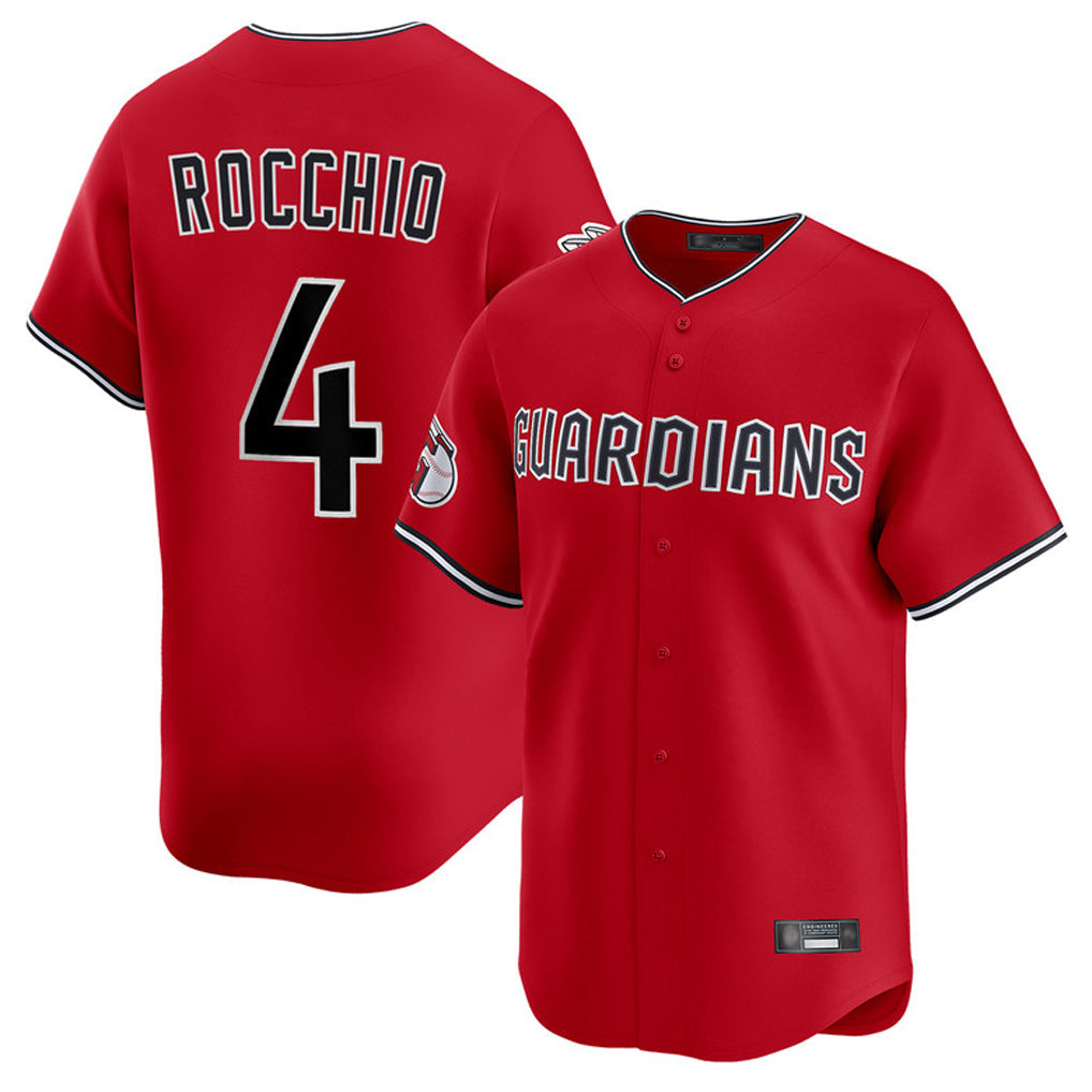 Kooe C.Guardians #4 Brayan Rocchio Player Red Limited Home Stitched Jerseys