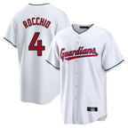 Kooe C.Guardians #4 Brayan Rocchio Player White Home Game Stitched Jerseys