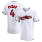 Kooe C.Guardians #4 Brayan Rocchio Player White Limited Elite Home Stitched Jerseys