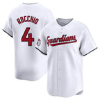 Kooe C.Guardians #4 Brayan Rocchio Player White Limited Home Stitched Jerseys