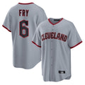 Kooe C.Guardians #6 David Fry Player Gray Home Game Stitched Jerseys