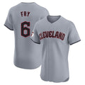 Kooe C.Guardians #6 David Fry Player Gray Road Limited Elite Home Stitched Jerseys