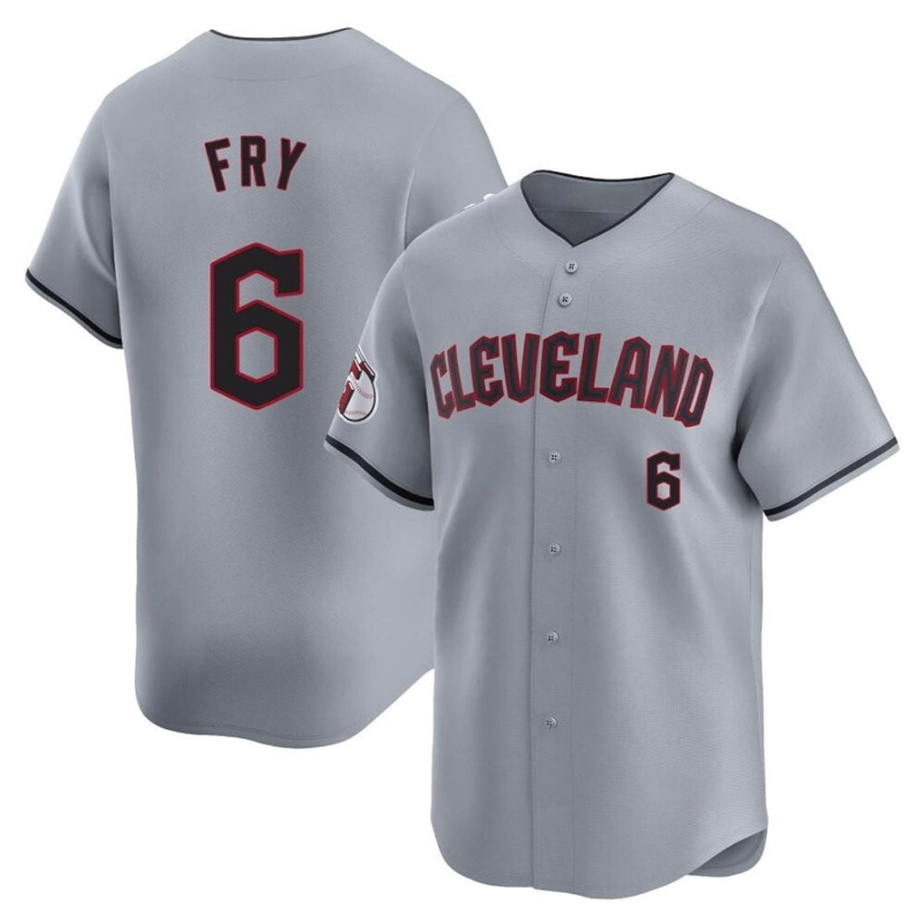 Kooe C.Guardians #6 David Fry Player Gray Road Limited Home Stitched Jerseys