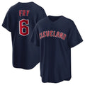 Kooe C.Guardians #6 David Fry Player Navy Game Home Stitched Jerseys