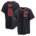 Kooe C.Guardians #6 David Fry Player Navy Home Game Stitched Jerseys