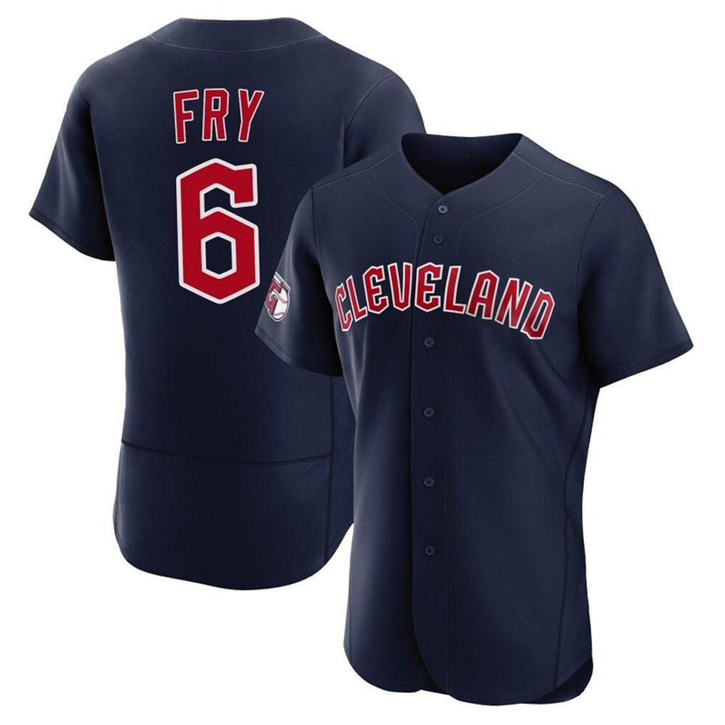Kooe C.Guardians #6 David Fry Player Navy Limited Elite Home Stitched Jerseys
