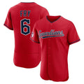 Kooe C.Guardians #6 David Fry Player Red Limited Elite Home Stitched Jerseys