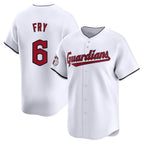 Kooe C.Guardians #6 David Fry Player White Limited Home Stitched Jerseys