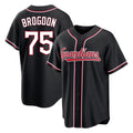 Kooe C.Guardians #75 Connor Brogdon Player Black Fashion Out Home Game Stitched Jerseys