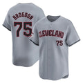 Kooe C.Guardians #75 Connor Brogdon Player Gray Road Limited Home Stitched Jerseys