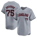 Kooe C.Guardians #75 Connor Brogdon Player Gray Road Limited Home Stitched Jerseys
