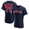Kooe C.Guardians #75 Connor Brogdon Player Navy Limited Elite Home Stitched Jerseys