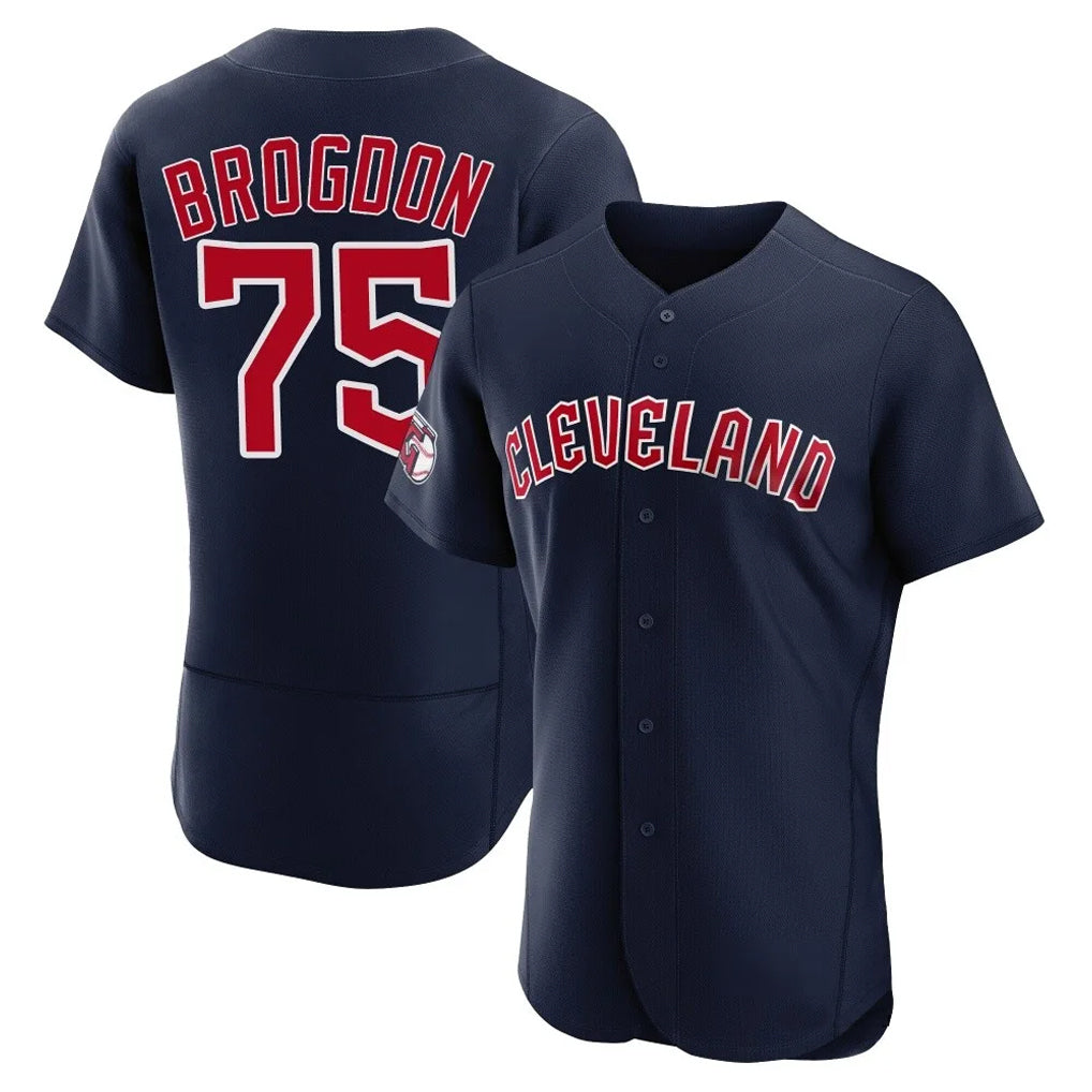 Kooe C.Guardians #75 Connor Brogdon Player Navy Limited Elite Home Stitched Jerseys