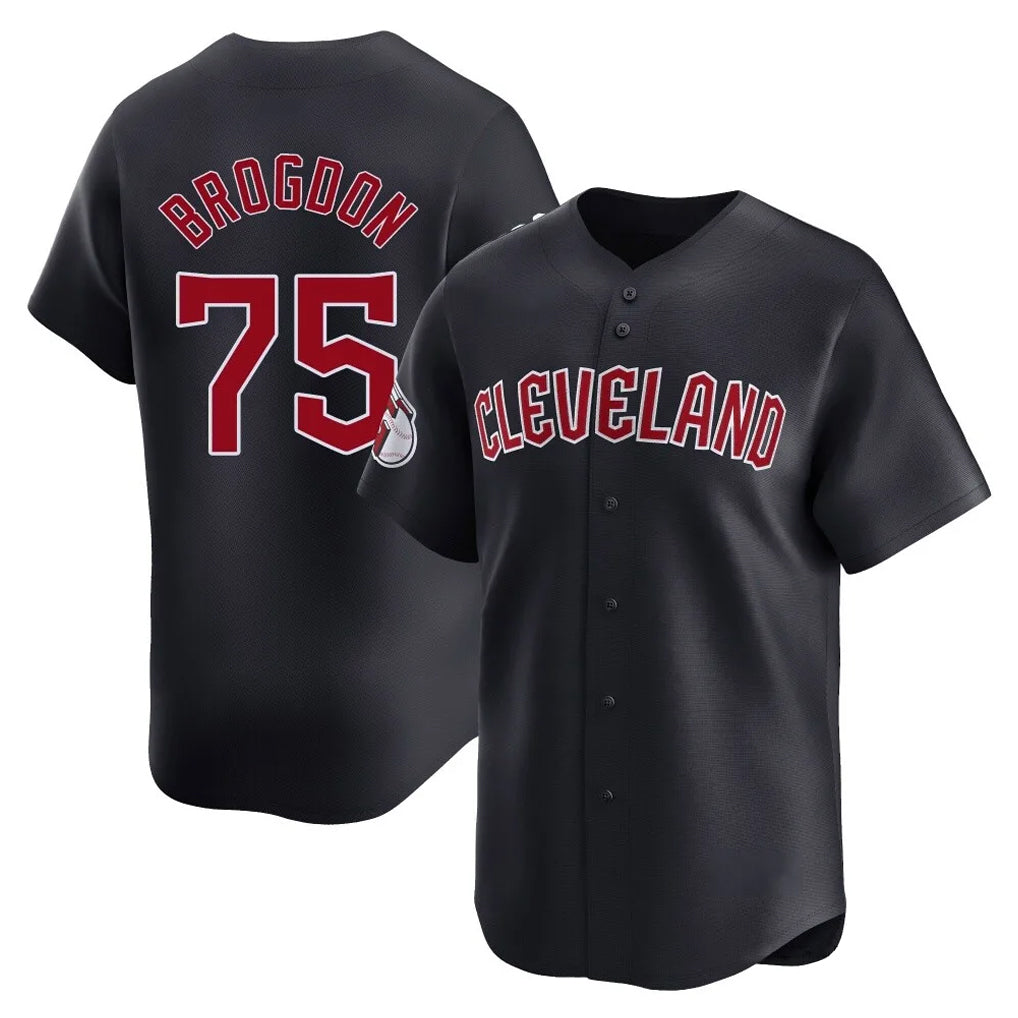 Kooe C.Guardians #75 Connor Brogdon Player Navy Limited Home Game Stitched Jerseys