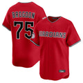 Kooe C.Guardians #75 Connor Brogdon Player Red Limited Home Stitched Jerseys