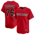 Kooe C.Guardians #75 Connor Brogdon Player Red Limited Home Stitched Jerseys
