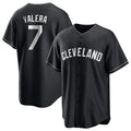 Kooe C.Guardians #7 George Valera Player Black Home Game Stitched Jerseys