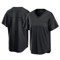 Kooe C.Guardians #7 George Valera Player Black T-shirt Home Game Stitched Jerseys