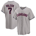 Kooe C.Guardians #7 George Valera Player Gray Game Home Stitched Jerseys