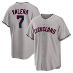 Kooe C.Guardians #7 George Valera Player Gray Game Home Stitched Jerseys