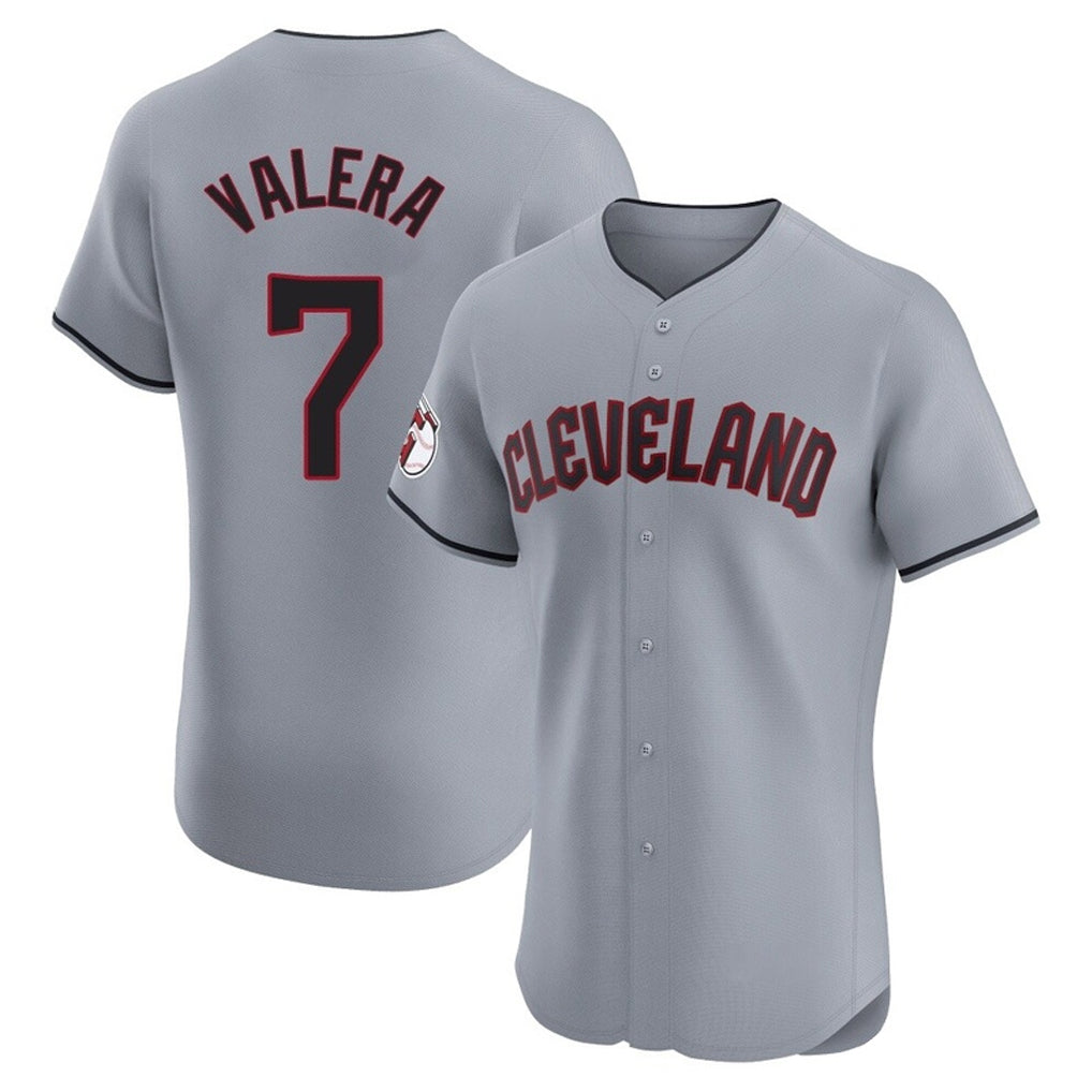 Kooe C.Guardians #7 George Valera Player Gray Road Limited Elite Home Stitched Jerseys