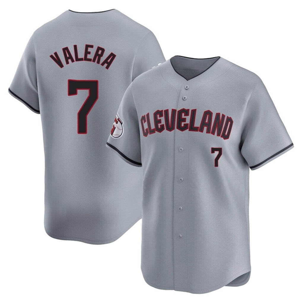 Kooe C.Guardians #7 George Valera Player Gray Road Limited Home Stitched Jerseys