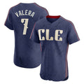 Kooe C.Guardians #7 George Valera Player Navy City Connect Limited Elite Home Stitched Jerseys