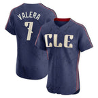 Kooe C.Guardians #7 George Valera Player Navy City Connect Limited Elite Home Stitched Jerseys