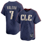 Kooe C.Guardians #7 George Valera Player Navy City Connect Limited Home Stitched Jerseys