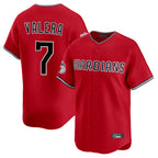 Kooe C.Guardians #7 George Valera Player Red Limited Home Stitched Jerseys