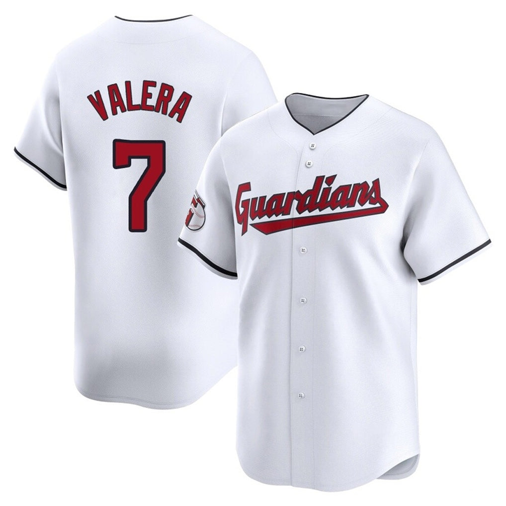 Kooe C.Guardians #7 George Valera Player White Limited Home Stitched Jerseys