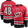 Kooe C.Hurricanes #48 Jordan Martinook Red Alternate Breakaway Player Stitched Jerseys