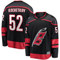 Kooe C.Hurricanes #52 Pyotr Kochetkov Black Home Premier Breakaway Player Stitched Jerseys