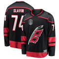 Kooe C.Hurricanes #74 Jaccob Slavin Black 2026 Stanley Cup Final Home Breakaway Stitched Jerseys