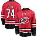 Kooe C.Hurricanes #74 Jaccob Slavin Red Alternate Breakaway Player Stitched Jerseys
