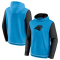 Kooe C.Panthers Blue-Black Salute to Service Hoodies Limited Blank Player Stitched Jerseys