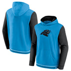 Kooe C.Panthers Blue-Black Salute to Service Hoodies Limited Blank Player Stitched Jerseys