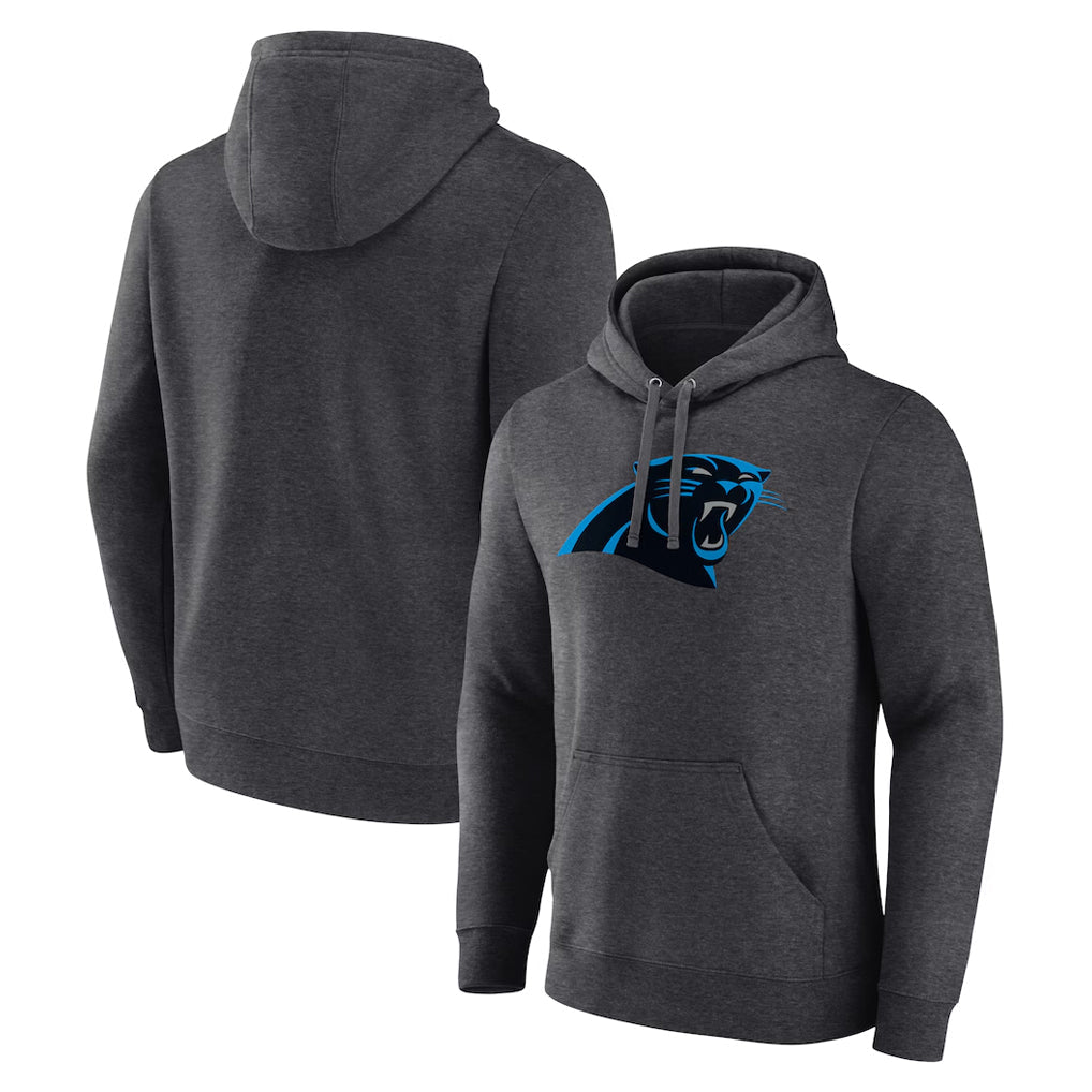 Kooe C.Panthers Gray Salute to Service Pullover Hoodies Blank Player Stitched Jerseys