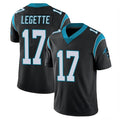 Kooe C.Panthers #17 Xavier Legette Player Black Vapor Untouchable Limited Game Stitched Jerseys