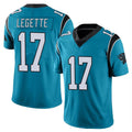Kooe C.Panthers #17 Xavier Legette Player Blue Vapor Untouchable Limited Game Stitched Jerseys
