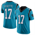 Kooe C.Panthers #17 Xavier Legette Player Blue Vapor Untouchable Limited Game Stitched Jerseys