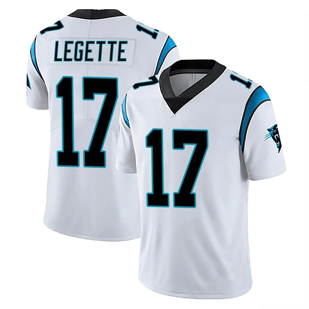 Kooe C.Panthers #17 Xavier Legette Player White Vapor Untouchable Limited Game Stitched Jerseys