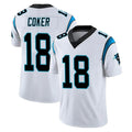 Kooe C.Panthers #18 Jalen Coker Player White Vapor Untouchable Limited Game Stitched Jerseys