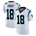 Kooe C.Panthers #18 Jalen Coker Player White Vapor Untouchable Limited Game Stitched Jerseys
