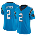 Kooe C.Panthers #2 Mike Jackson Player Blue Vapor F.U.S.E. Limited Home Game Stitched Jerseys