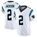 Kooe C.Panthers #2 Mike Jackson Player White Vapor F.U.S.E. Limited Home Game Stitched Jerseys