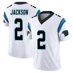 Kooe C.Panthers #2 Mike Jackson Player White Vapor F.U.S.E. Limited Home Game Stitched Jerseys